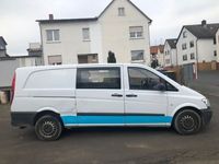 gebraucht Mercedes Vito Mixito 116 CDI extralang Klima 6 Sitze