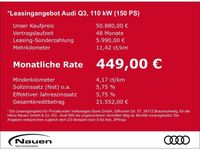 Neu Audi Q3 S-Line 150 PS (110 kW) 2026 Grau SUV