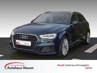 Gebraucht Audi A3 Sportback S-Line 150 PS (110 kW) 2017 Blau metallic Kleinwagen
