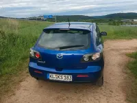 Używany Mazda 3 107 KM (78 kW) 2008 Niebieski Hatchback