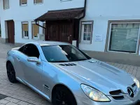 Gebraucht Mercedes SLK350 272 PS (200 kW) 2004 Silber Cabrio