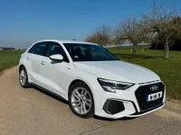 Gebraucht Audi A3 S-Line 150 PS (110 kW) 2023 Weiß Limousine