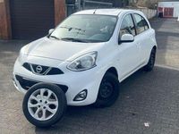 Gebraucht Nissan Micra Acenta 80 PS (58 kW) 2016 Weiß Kleinwagen