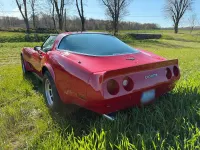 Gebraucht Chevrolet Corvette C3 201 PS (147 kW) 1980 Rot Cabrio