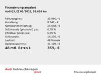 Gebraucht Audi Q3 Design 150 PS (110 kW) 2022 Chronosgrau metallic SUV