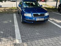Second-hand Skoda Superb 193 CP (141 kW) 2003 Albastru Berlinǎ
