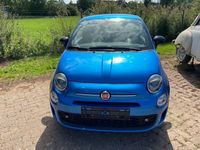 gebraucht Fiat 500 Lounge*Hybrid*Italia-Blue*Leder+Extras*