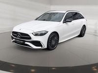 Gebraucht Mercedes C200 AMG line 204 PS (150 kW) 2025 Weiss unilack polarweiss Kombi