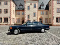 Gebraucht Mercedes 560 286 PS (210 kW) 1990 Blau Limousine