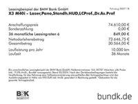 gebraucht BMW X3 X3 M40M40i - Laser,Pano,Standh.HUD,LCProf.,Dr.As.Prof Sportpaket Bluetooth Navi Vol