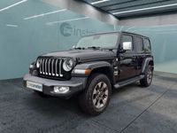 Gebraucht Jeep Wrangler Sahara 200 PS (147 kW) 2021 Schwarz SUV