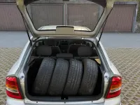 Gebraucht Opel Astra 101 PS (74 kW) 2001 Silber Kleinwagen