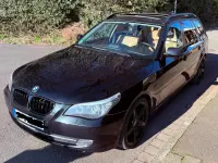 Käytetty BMW 523 190 HP (139 kW) 2007 Musta Farmari