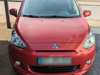 Gebraucht Mitsubishi Space Star Top 80 PS (58 kW) 2016 Rot Kleinwagen