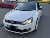 Gebraucht VW Golf Cabriolet 140 PS (102 kW) 2014 Weiß Cabrio