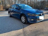Gebraucht VW Polo Highline 116 PS (85 kW) 2018 Blau Kleinwagen