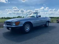 Gebraucht Mercedes SL500 231 PS (169 kW) 1983 Blau Cabrio