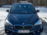 Gebraucht BMW 218 Sport Line 136 PS (100 kW) 2014 Blau Kombi