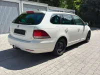 Gebraucht VW Golf VI Comfortline 105 PS (77 kW) 2010 Weiß Kleinwagen