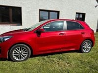 Usata Kia Rio 101 CV (74 kW) 2019 Rosso Utilitaria
