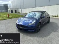 Brugt Tesla Model 3 Performance 377 kW (513 HK) 2023 Blå Sedan