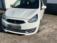 Gebraucht Mitsubishi Space Star 70 PS (51 kW) 2017 Weiß Kleinwagen