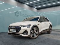 Gebraucht Audi e-tron S-Line 300 kW (408 PS) 2020 Weiß SUV