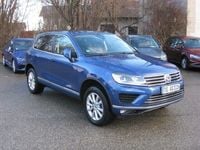 Gebraucht VW Touareg Terrain Tech 262 PS (192 kW) 2017 Reef blue (metallic) SUV