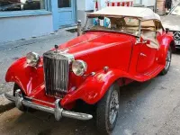 Gebraucht MG TD 57 PS (41 kW) 1952 Rot Cabrio
