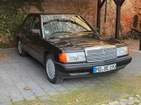 Gebraucht Mercedes 190 122 PS (89 kW) 1991 Schwarz Limousine