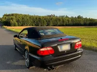 Gebraucht Mercedes CLK430 AMG 279 PS (205 kW) 2000 Schwarz Cabrio