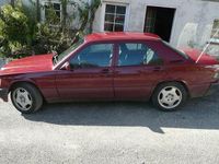 Gebraucht Mercedes 190 110 PS (80 kW) 1991 Rot Limousine