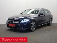 Gebraucht Mercedes C220 194 PS (142 kW) 2019 Blau Kombi