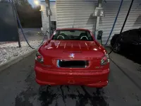 Gebraucht Peugeot 206 CC 109 PS (80 kW) 2005 Rot Cabrio