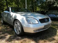 Gebraucht Mercedes SLK200 136 PS (100 kW) 1999 Silber Cabrio