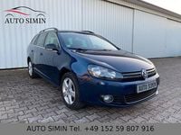 Gebraucht VW Golf VI Style 86 PS (63 kW) 2011 Blau Kleinwagen
