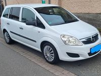 Gebraucht Opel Zafira Selection 116 PS (85 kW) 2009 Weiß Van / Kleinbus