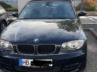 Gebraucht BMW 118 Cabriolet 143 PS (105 kW) 2009 Schwarz Cabrio