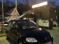 Gebraucht VW Fox 55 PS (40 kW) 2009 Schwarz Kleinwagen