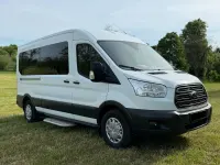 Gebraucht Ford Transit 131 PS (96 kW) 2019 Weiß Van / Kleinbus