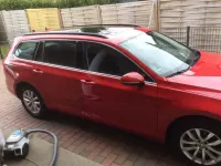 Second-hand VW Passat Comfortline 120 CP (88 kW) 2018 Roșu Break