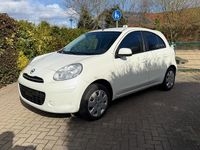 Gebraucht Nissan Micra 80 PS (58 kW) 2013 Weiß Kleinwagen