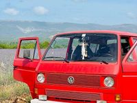 Second-hand VW Multivan 82 CP (60 kW) 1984 Roșu Monovolum