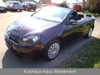 Gebraucht VW Golf Cabriolet 105 PS (77 kW) 2012 Violett Cabrio