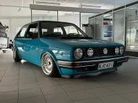 Brugt VW Golf II 54 HK (39 kW) 1985 Blå Hatchback