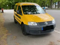 Gebraucht VW Caddy 69 PS (50 kW) 2004 Gelb Van / Kleinbus
