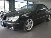 Gebraucht Mercedes CLK500 Avantgarde 306 PS (225 kW) 2003 Schwarz Cabrio