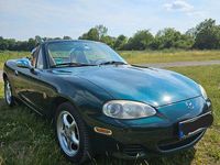 Gebraucht Mazda MX5 110 PS (80 kW) 2001 Grün Cabrio