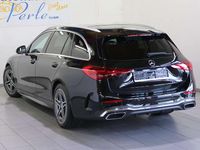 Gebraucht Mercedes C200 AMG line 163 PS (119 kW) 2023 Obsidianschwarz met. Kombi