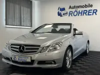 Gebraucht Mercedes E200 184 PS (135 kW) 2010 Silber 775 (iridiumsilber  metalliclack (metallic) Cabrio